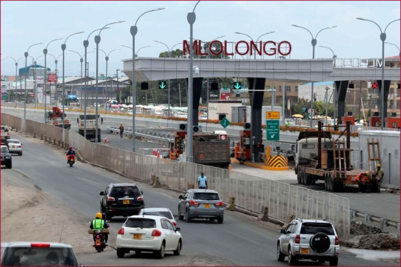 A view of a Mombasa Road section.